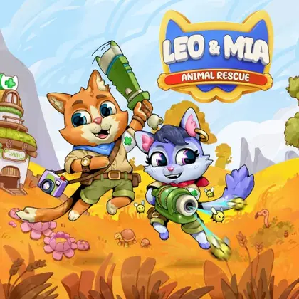 Leo & Mia : Animal Rescue Nintendo Switch okładka gry