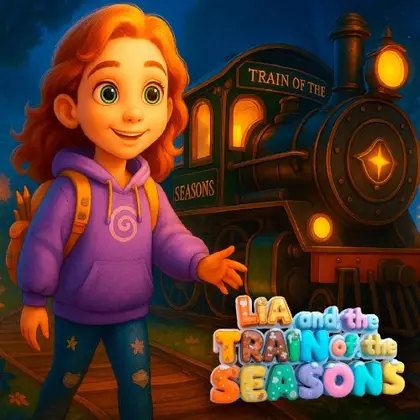 Lia and the Train of the Seasons Nintendo Switch okładka gry