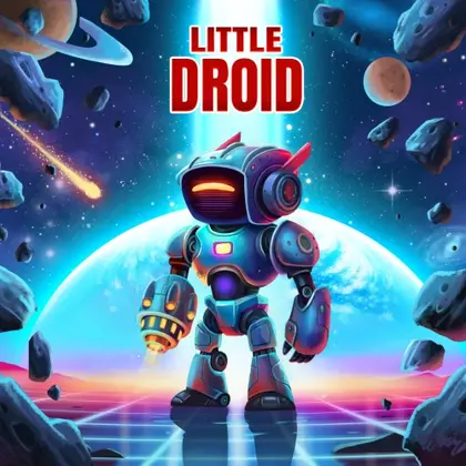 Little Droid Nintendo Switch okładka gry