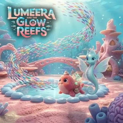 Lumeera and the Glow Reefs Nintendo Switch okładka gry