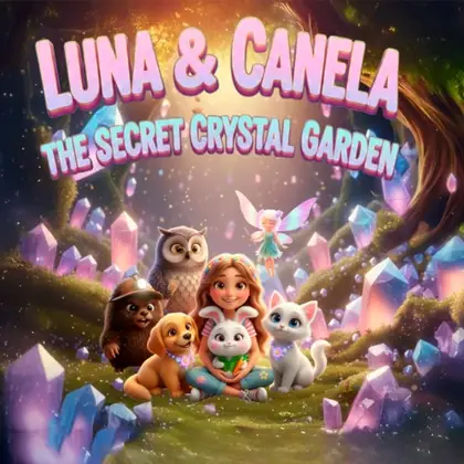 Luna & Canela: The Secret Crystal Garden Nintendo Switch okładka gry