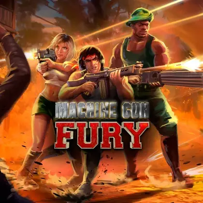Machine Gun Fury Nintendo Switch okładka gry