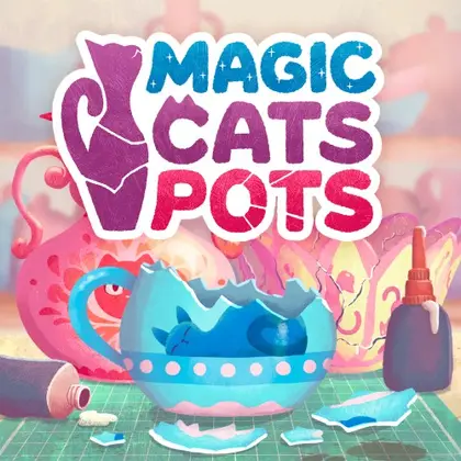 Magic Cats Pots Nintendo Switch okładka gry