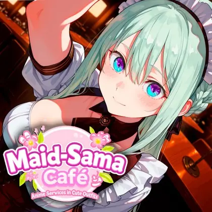 Maid-Sama Café: Anime Girls Services in Cute Outfits Nintendo Switch okładka gry