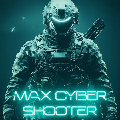 Max Cyber Shooter Nintendo Switch okładka gry