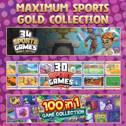 Maximum Sports Gold Collection Nintendo Switch okładka gry