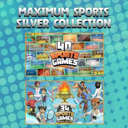 Maximum Sports Silver Collection Nintendo Switch okładka gry