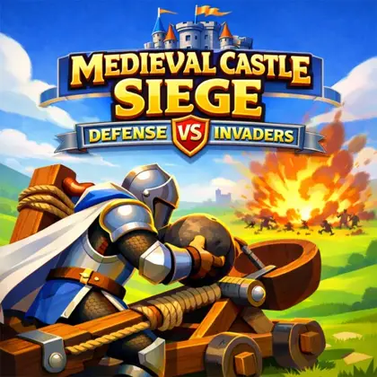 Medieval Castle Siege Defense vs Invaders Nintendo Switch okładka gry