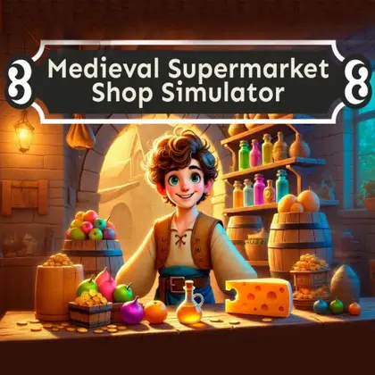 Medieval Supermarket Shop Simulator Nintendo Switch okładka gry