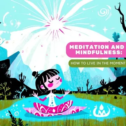 Meditation and mindfulness: How to live in the moment Nintendo Switch okładka gry