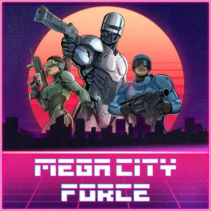 Mega City Force Nintendo Switch okładka gry