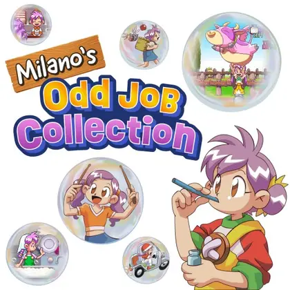 Milano's Odd Job Collection Nintendo Switch okładka gry