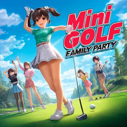 Minigolf Family Party Nintendo Switch okładka gry