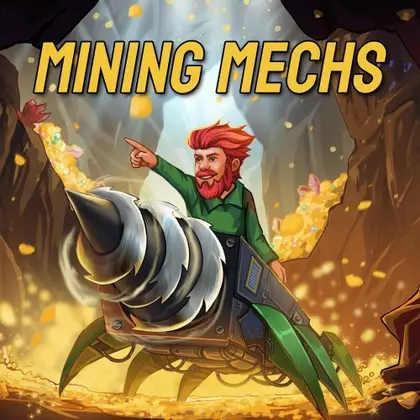 Mining Mechs Nintendo Switch okładka gry