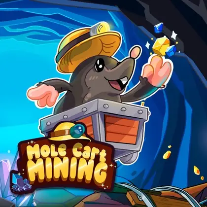 Mole Cart Mining Nintendo Switch okładka gry