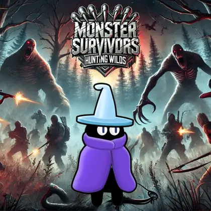 Monster Survivors: Hunting Wilds Nintendo Switch okładka gry