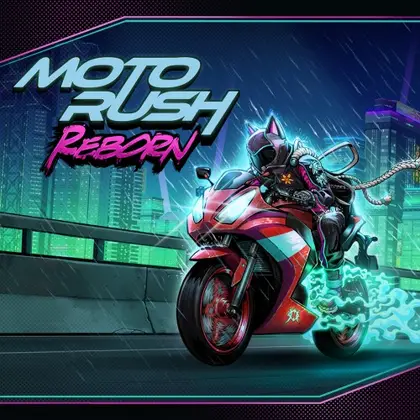 Moto Rush Reborn Nintendo Switch okładka gry