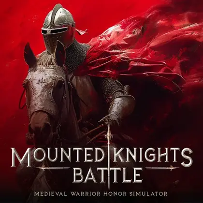 Mounted Knights Battle : Medieval Warrior Honor Simulator Nintendo Switch okładka gry