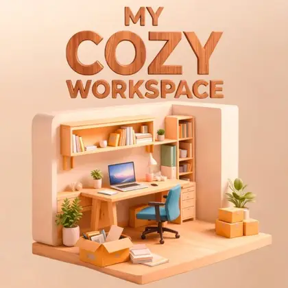 My Cozy Workspace Nintendo Switch okładka gry