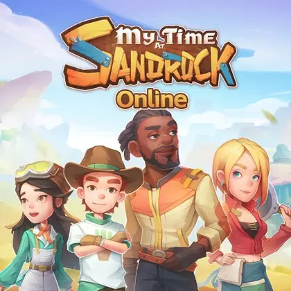 My Time at Sandrock Online Nintendo Switch okładka gry