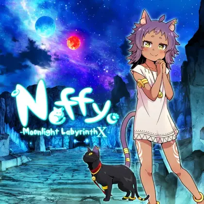 Neffy –Moonlight Labyrinth X– Nintendo Switch okładka gry
