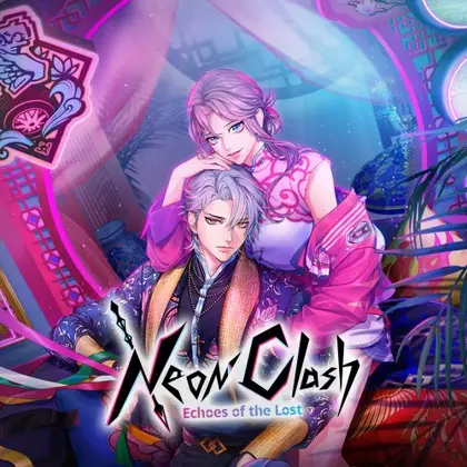 Neon Clash -Echoes of the Lost- Nintendo Switch okładka gry