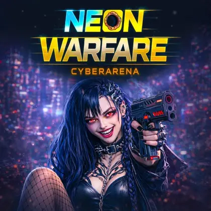 Neon Warfare: CyberArena Nintendo Switch okładka gry