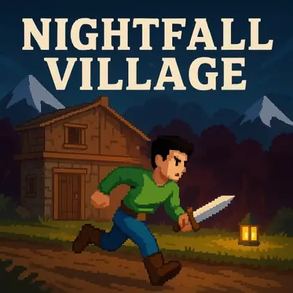 Nightfall Village Nintendo Switch okładka gry