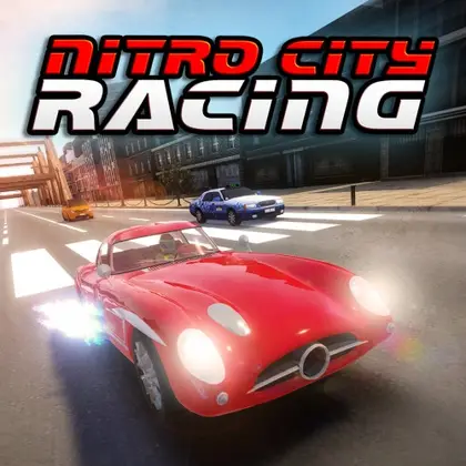 Nitro City Racing Nintendo Switch okładka gry