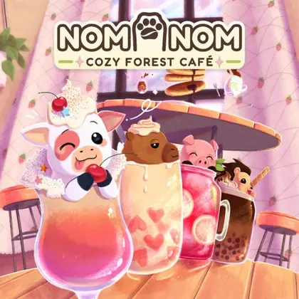 Nom Nom: Cozy Forest Café Nintendo Switch okładka gry