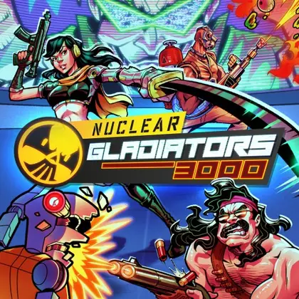 Nuclear Gladiators 3000 Nintendo Switch okładka gry