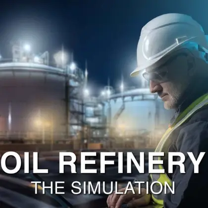 Oil Refinery - The Simulation Nintendo Switch okładka gry