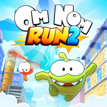 Om Nom: Run 2 Nintendo Switch okładka gry