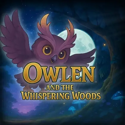Owlen and Whispering Woods Nintendo Switch okładka gry
