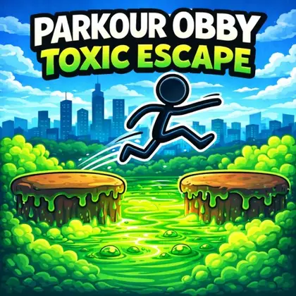 Parkour Obby: Toxic Escape Nintendo Switch okładka gry