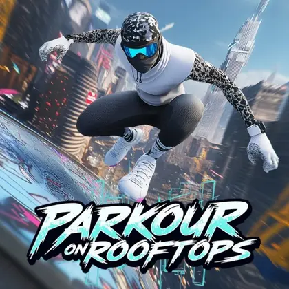 Parkour on Rooftops Nintendo Switch okładka gry