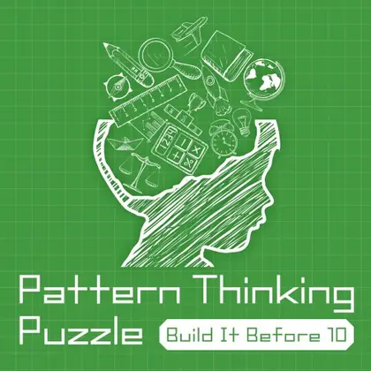 Pattern Thinking Puzzle Build It Before 10 Nintendo Switch okładka gry