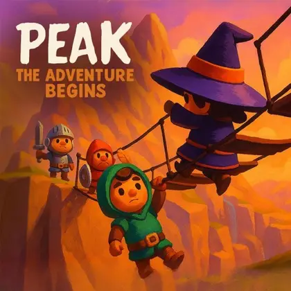 PEAK The Adventure Begins Nintendo Switch okładka gry