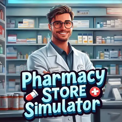 Pharmacy Store Simulator Nintendo Switch okładka gry