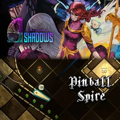 Pinball Spire x 9 Years of Shadows Nintendo Switch okładka gry