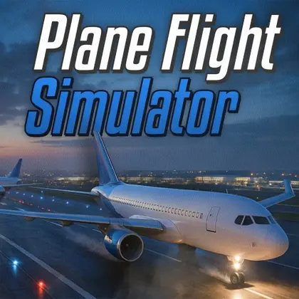 Plane Flight Simulator Nintendo Switch okładka gry