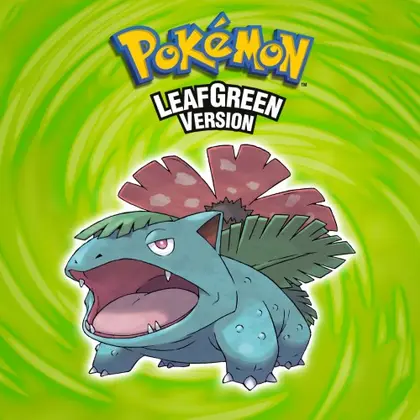 Pokémon LeafGreen Version Nintendo Switch okładka gry