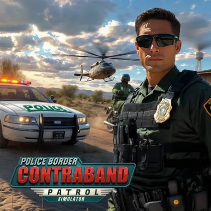 POLICE BORDER CONTRABAND PATROL SIMULATOR Nintendo Switch okładka gry