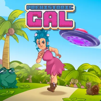 Prehistoric Gal Nintendo Switch okładka gry
