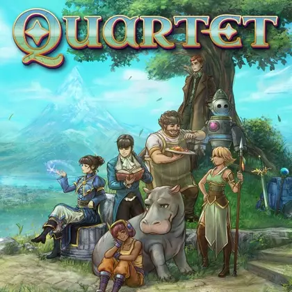 Quartet Nintendo Switch okładka gry