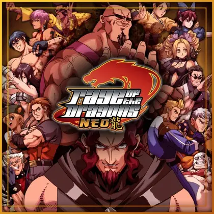Rage of the Dragons NEO Nintendo Switch okładka gry