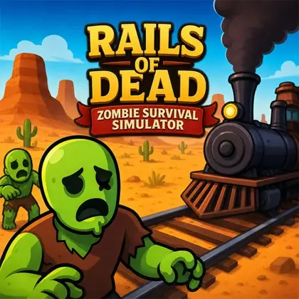 Rails of Dead: Zombie Survival Simulator Nintendo Switch okładka gry