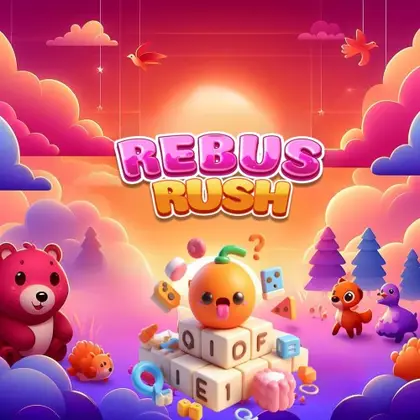 Rebus Rush Nintendo Switch okładka gry