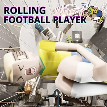 Rolling Football Player Nintendo Switch okładka gry