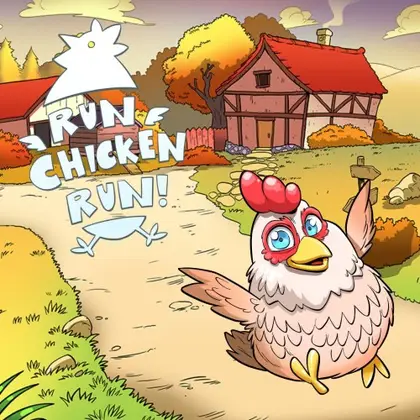 Run Chicken, run! Nintendo Switch okładka gry